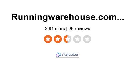 running warehouse reviews